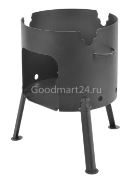 Печь под казан на 8 - 10 литров (диаметр 340 мм, сталь 2 мм)